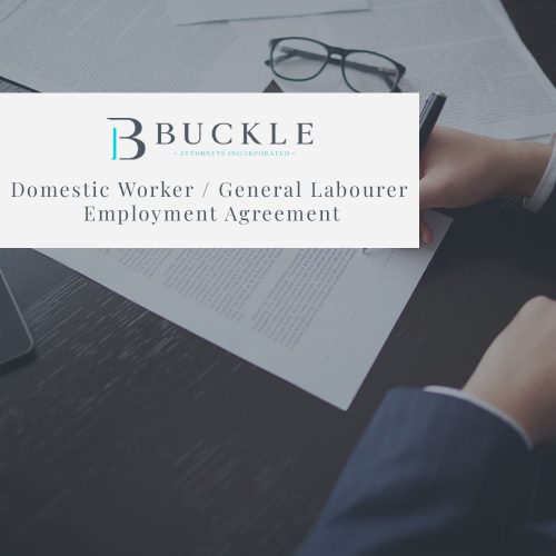 Domestic Worker / General Labourer Employment Agreement