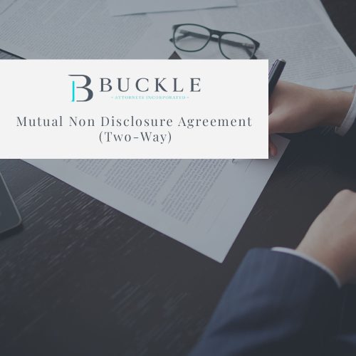 Mutual Non Disclosure Agreement (Two-Way)